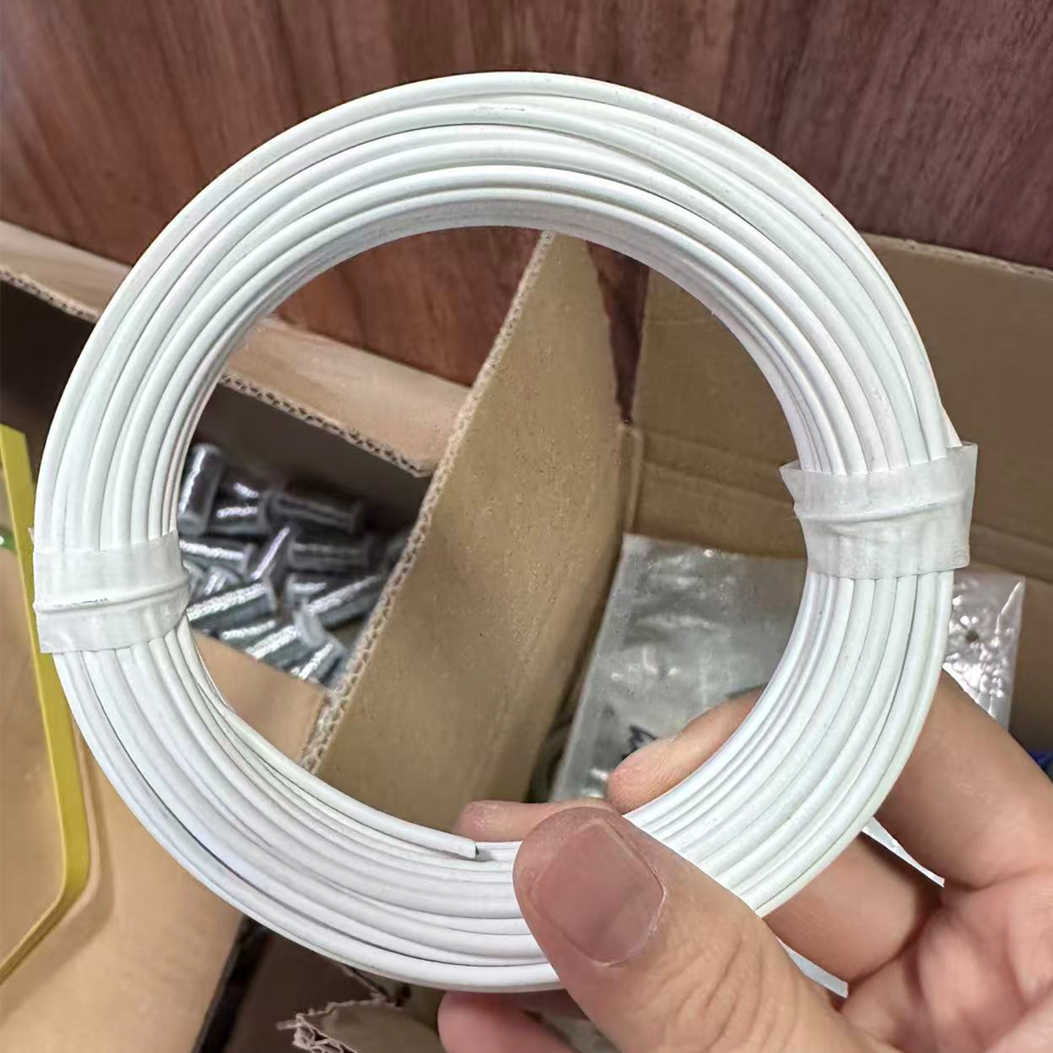 pvc coated small coil wire pvc coated small coil wire