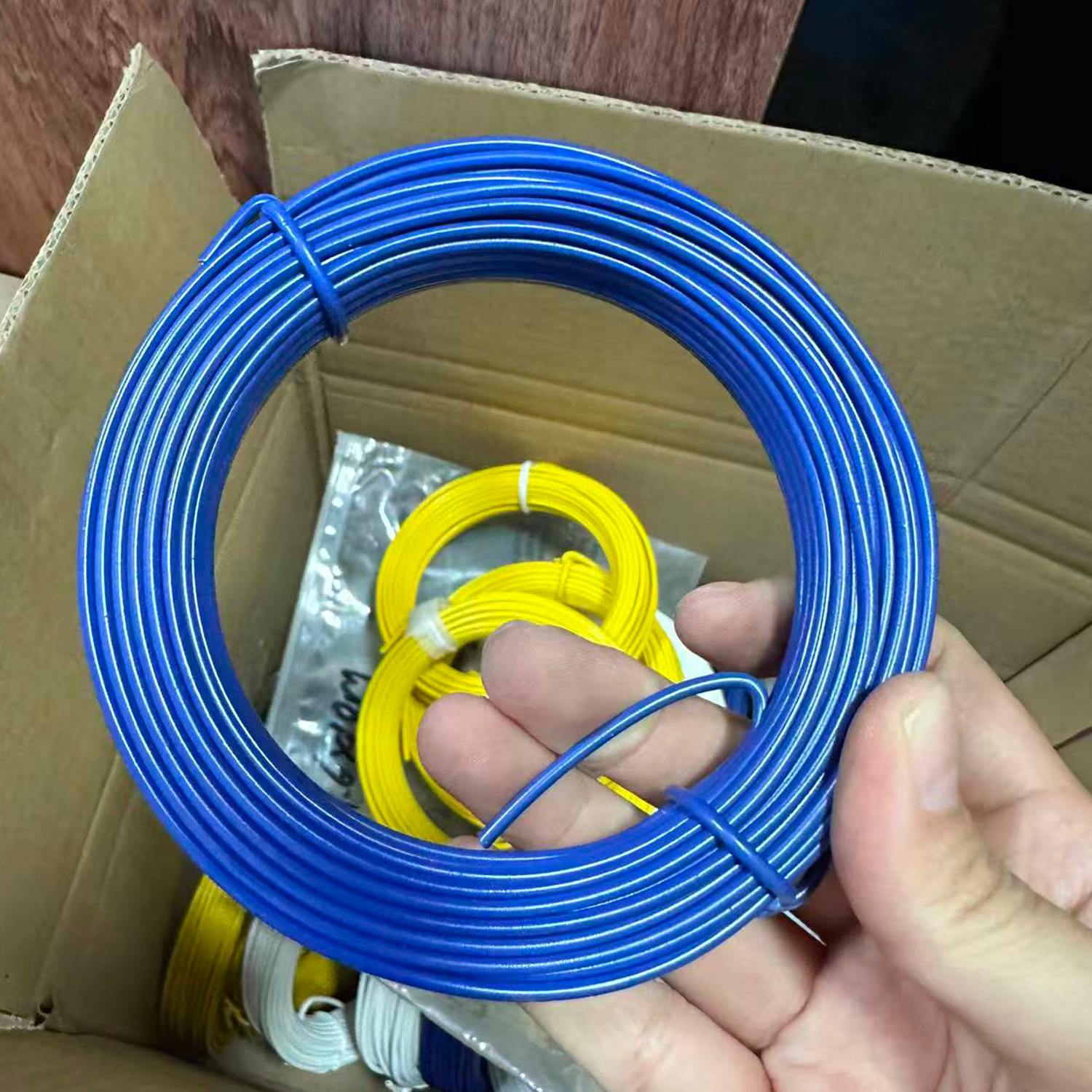 pvc coated small coil wire pvc coated small coil wire