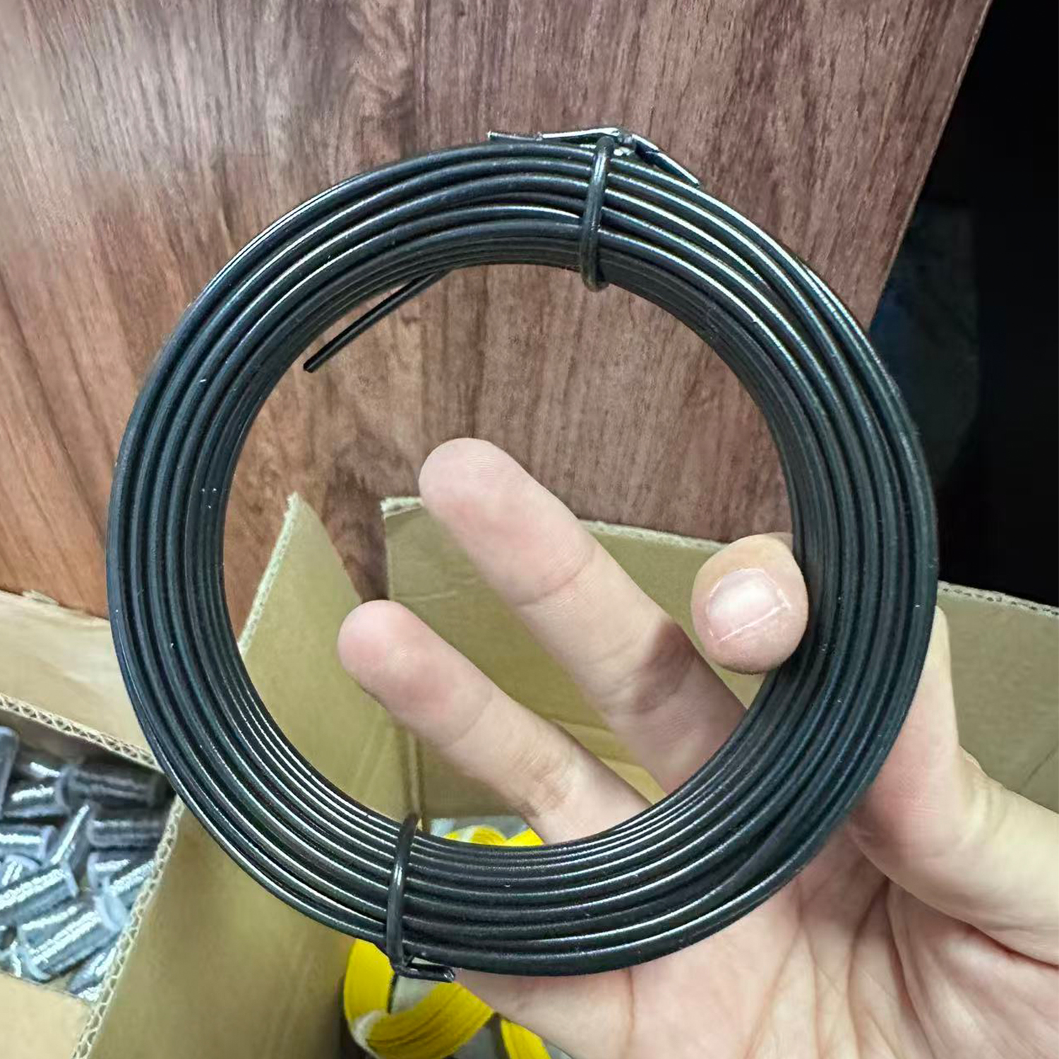 pvc coated small coil wire pvc coated small coil wire