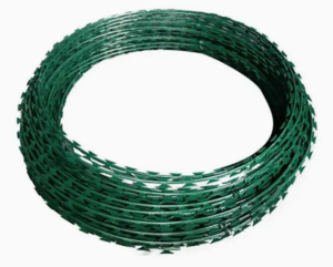 pvc coated razor barbed wire